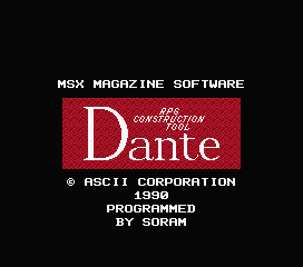 RPG Construction Tool - Dante (PSG) (MSX2) (gamerip) (1990) MP3 - Download  RPG Construction Tool - Dante (PSG) (MSX2) (gamerip) (1990) Soundtracks for  FREE!